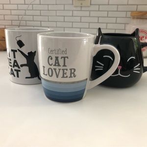 Cat Mug Trio